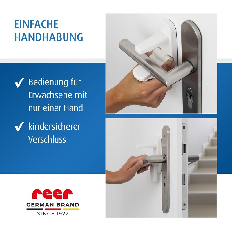 reer Door Handle Stop, Child Lock for Home and Entrance