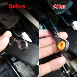 2Pcs Shift Cable Repair Bushing Shifter Linkage End Clips for Nissan Pathfinder 134193 349351LA0A