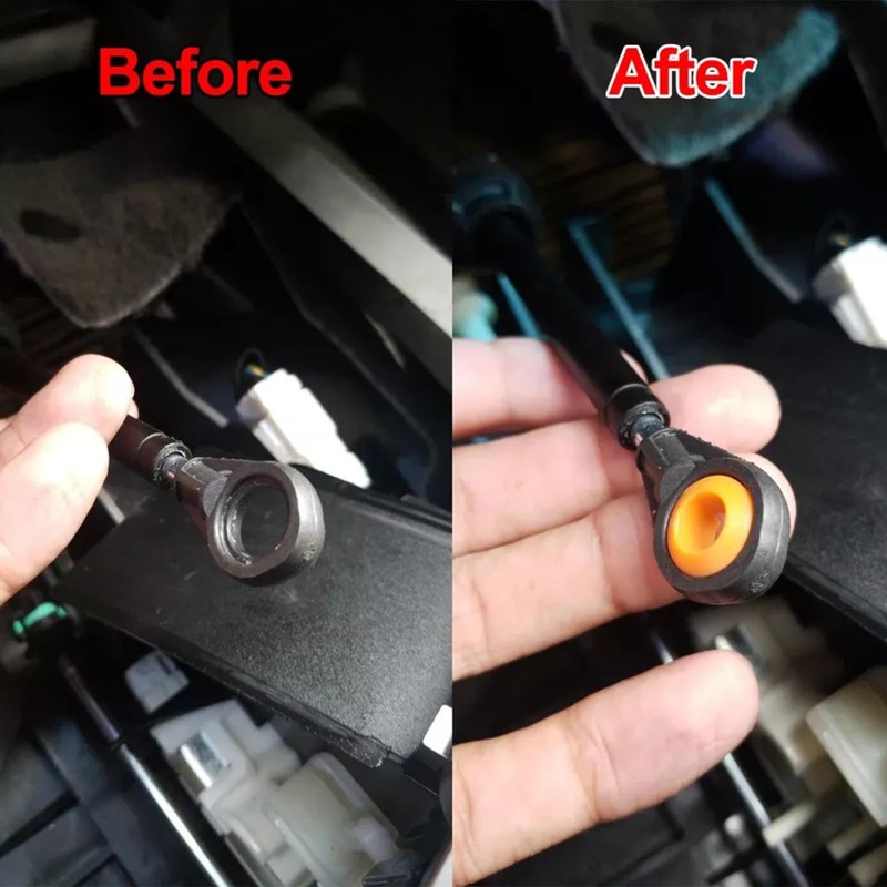 2Pcs Shift Cable Repair Bushing Shifter Linkage End Clips for