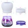 LET'S RESIN Pudding Jar Resin Molds with Lid, Epoxy Molds
