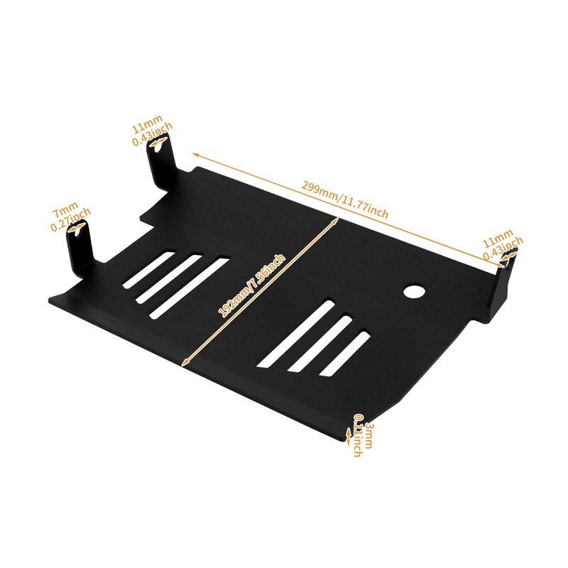 HCmotorku Motorcycle Skid Plate Lower Engine Chassis Protector Fit for