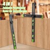 VNW 6 in 1 Adjustable T Square, 24in Drilling Positioning