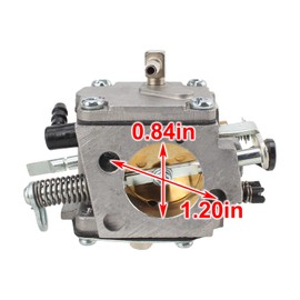 Carbhub TS400 Carburetor Carb with Belt Air Filter Kit for S tihl TS400 Concrete Cut-off Saw Replace Number S tihl 4223 120 0600, 4223 120 0652, 4223-120-0650 T illotson HS-274E