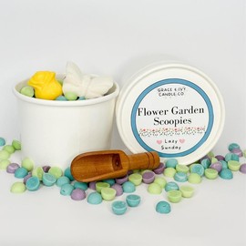 Scoopie Wax Melts Cups - Theme: Flower Garden Scoopie