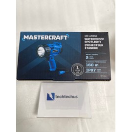 Mastercraft 180-Lumen Handheld Waterproof Spotlight