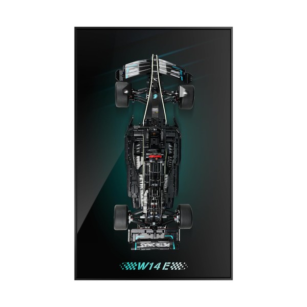 Display Wallboard for Technic Mercedes-AMG F1 W14 E Performance Race