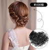 DONGYE 500pcs PU Bands Hair Ties for Women Hair Styling,