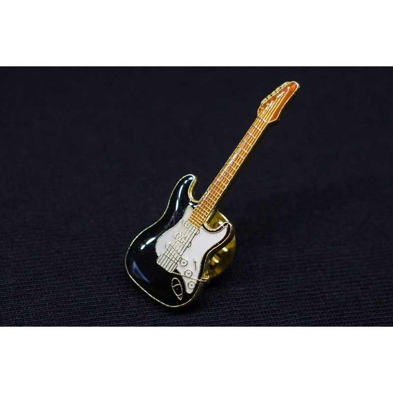 Miniblings Electric Guitar Pin Brooch Guitar Black Mini Handmade Fashion