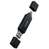 Elecom Memory Card Reader USB Type-C & USB-A Compatible, Direct