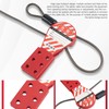 Tagout Cable Lock Rugged Reliable Rustproof 6 Hole Stainless Steel