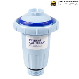 Bzcovac for Nature2 Express Mineral Pool Cartridge - Fits Inground Pools Up to 25,000 Gallons, Compatible with 1.5" or 2" Rigid PVC Pipes, Replaces W20086 W28175