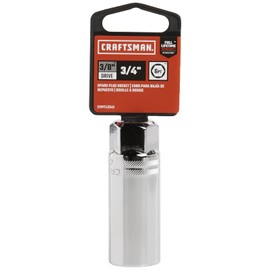 CRAFTSMAN 3/4" Spark Plug Socket, 3/8-Inch Drive (CMMT43340)