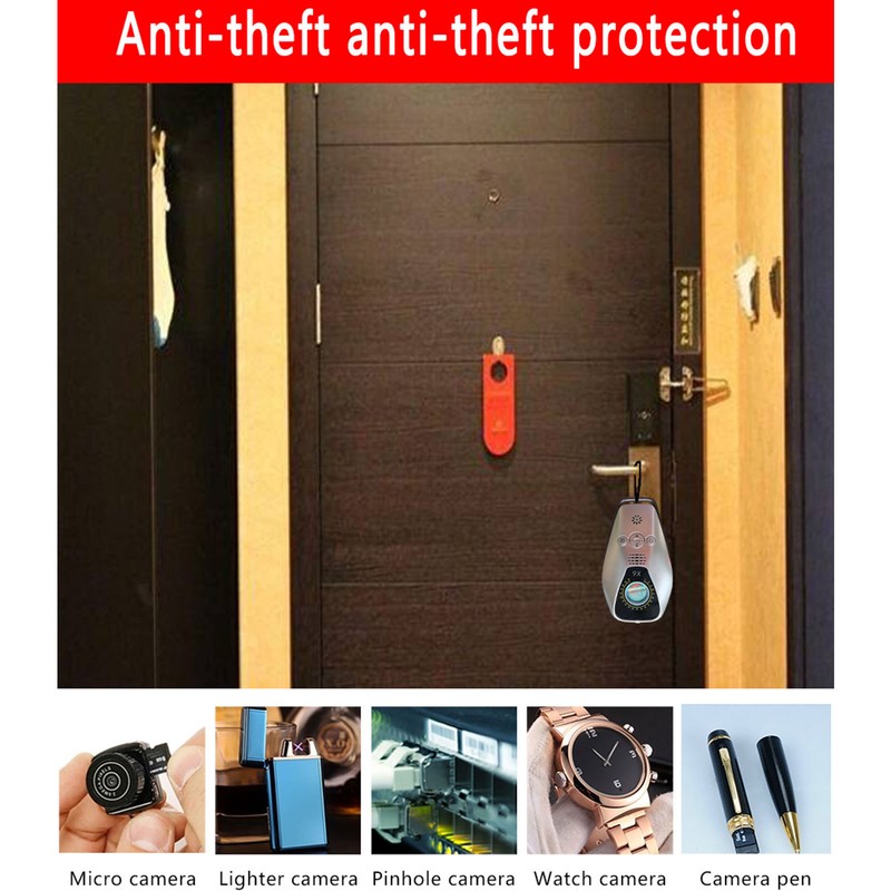 Camera Bug Detector Adjustable Sensitivity Prevent Candid Prevent Eavesdropping Portable