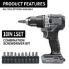105° Angle Screwdriver Attachment Adapter, 14-Piece Angle Screwdriver Attachment Set,