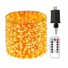 RESNICE 328FT Long Warm White Plug in Fairy Lights 1000