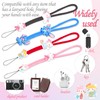 Ezelisy Ezelisy Phone Charm Wrist Strap - 4Pcs Adjustable Nylon
