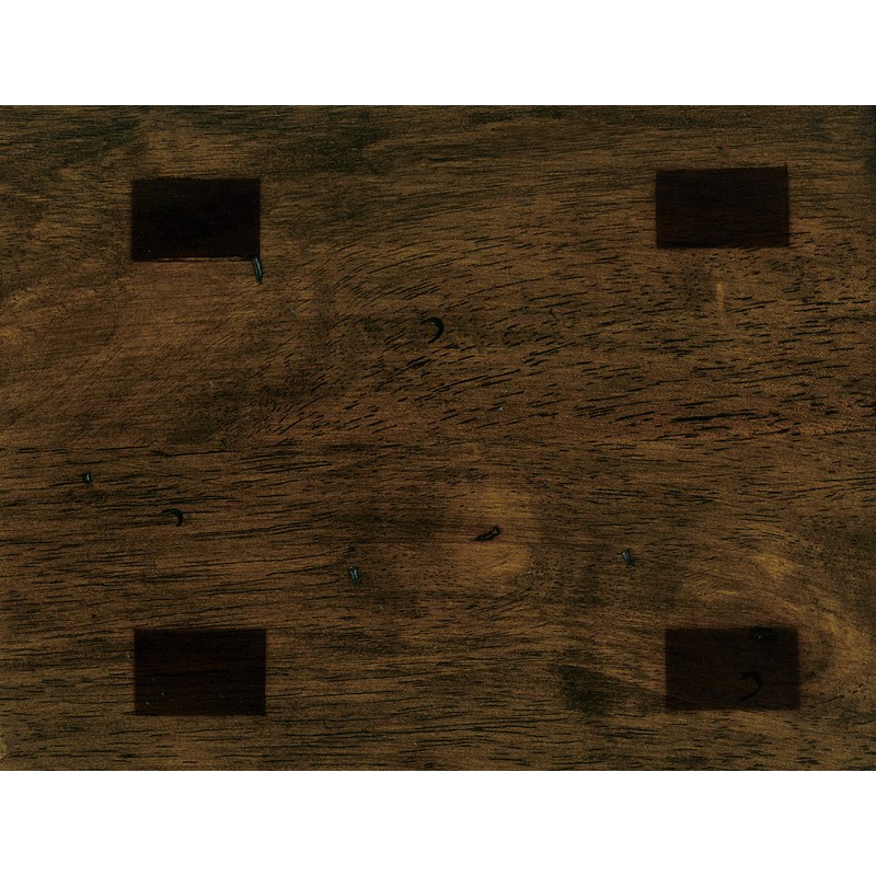 Lexicon Victoria Saddle Wood Dining Stools (Set of 2), 17.5"