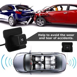 Auto Rückfahrkamera, wasserdicht Nachtsicht Fahrzeug Einparkkamera Einparkhilfe Kamera Ersatz für R-Klasse W251 R300 R350 R280 R500 R63 M ML