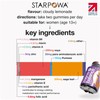 Starpowa Meno Balance | 60 Vegan Gummies | Blackcurrant Flavoured