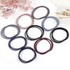 Simple basic knotless three-strand hair tie hair accessory / 심플 기본 무매듭 세줄 헤어 머리끈 헤어악세사리