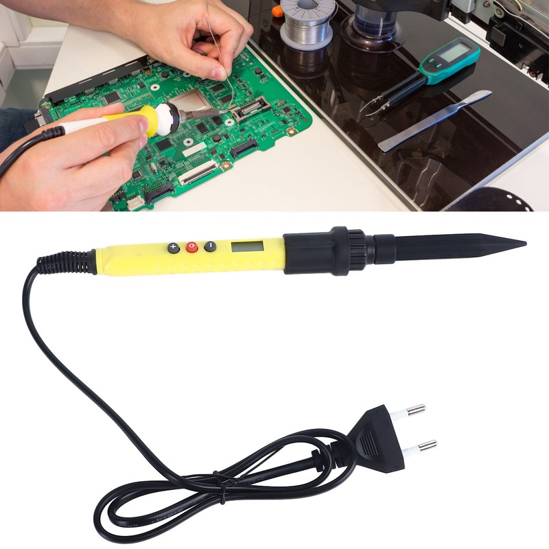 60W Soldering Iron Kit Adjustable Temperature Digital Display Electric Soldering