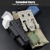 Tactical Holster Extended Support Holder Kit, Pistol Airsoft Holster Extended
