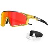 KAPVOE Polarized Cycling Glasses for Men Women MTB Glasses Mountain