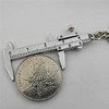 Mini Vernier Caliper Keychain, Car Keychain, 3D Movable Precision Measurement