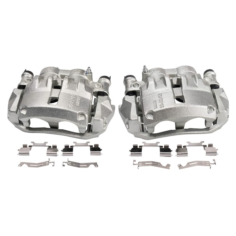 TRQ Front Brake Caliper Set Fits 2014-2020 Ram ProMaster 1500