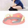 Kids Potty Training Seat Soft PU Cushion Splatter Proof Stable