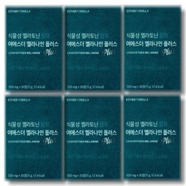 Yeo Esther Melanine Plus 30 tablets 6 boxes / 여에스더 멜라나인 플러스 30정 6박스