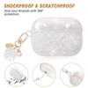 Cute AirPod Pro 2 Case with Shell Pearl Keychain Bling