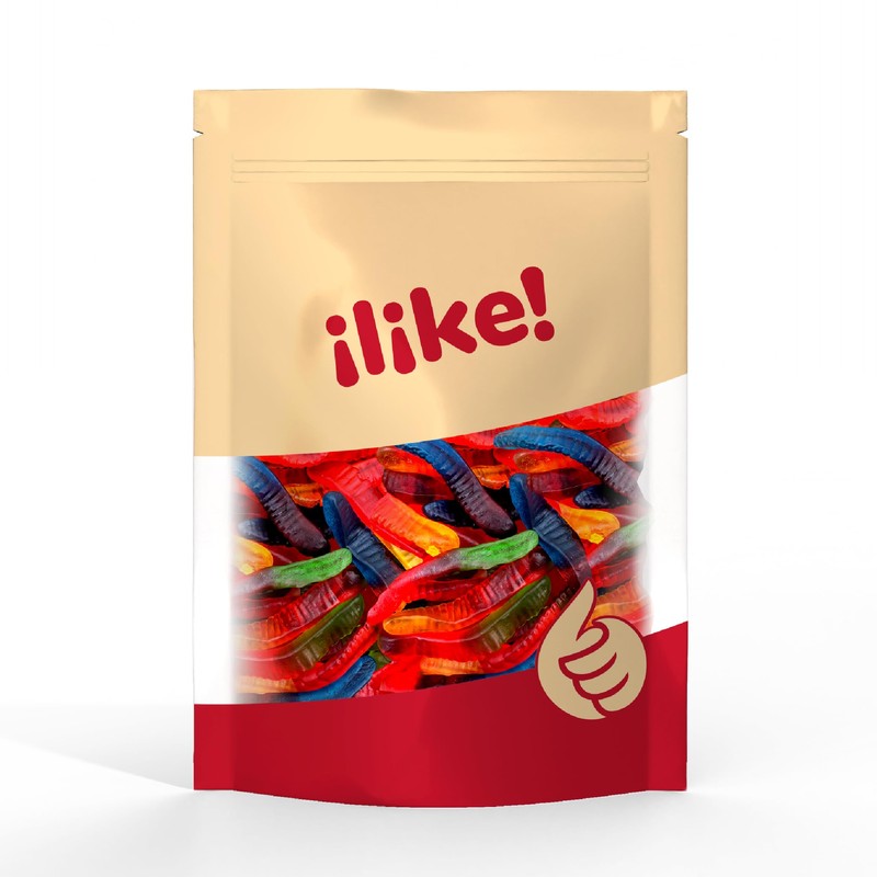 Gummy Worms Candy | 2 Pound Bag | Chewy Halloween