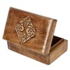 Ajuny Jewellery Box Indian Handmade Country Style Wooden, Storage Box