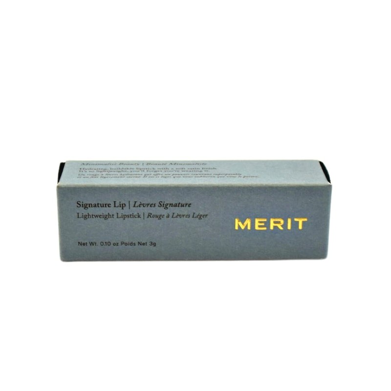 MERIT Signature Lip Lightweight Lipstick Millennial