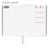 Hobonichi Techo HON A5 2026 - Slash (Navy) (English, January