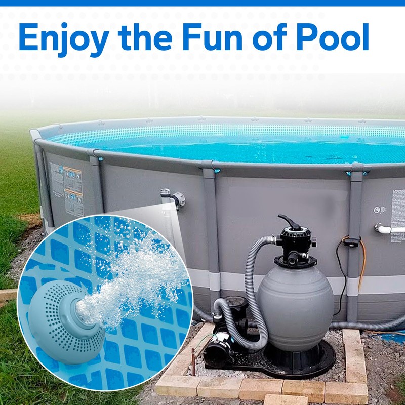 Pool Plunger Valve with 12355 Large Inlet Air Nozzle for