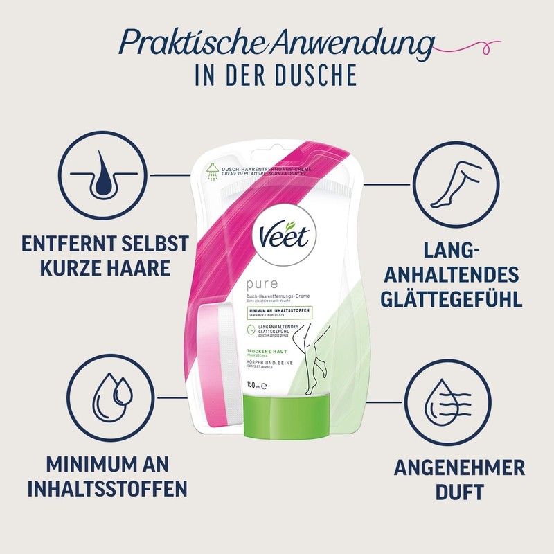 Veet Silky Fresh Shower Hair Removal Cream