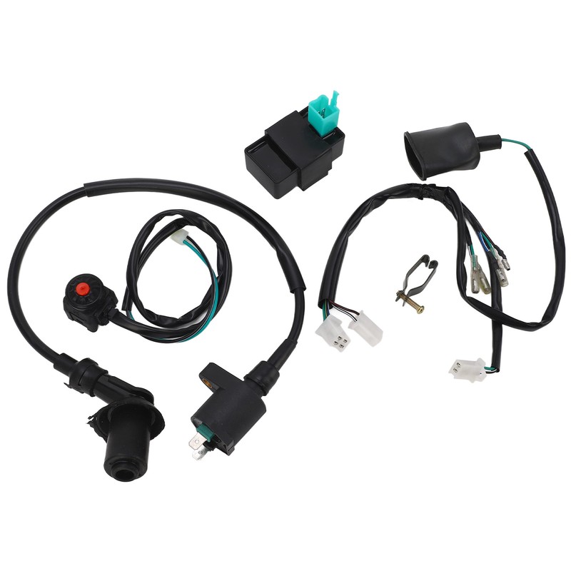 Ignition Coil CDI Wiring Harness with Cut Off Switch Flexible
