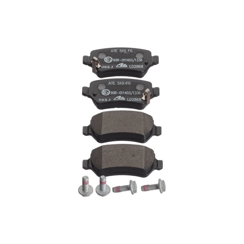 ATE 13.0470-2868.2 Bremsbelagsatz, Scheibenbremse