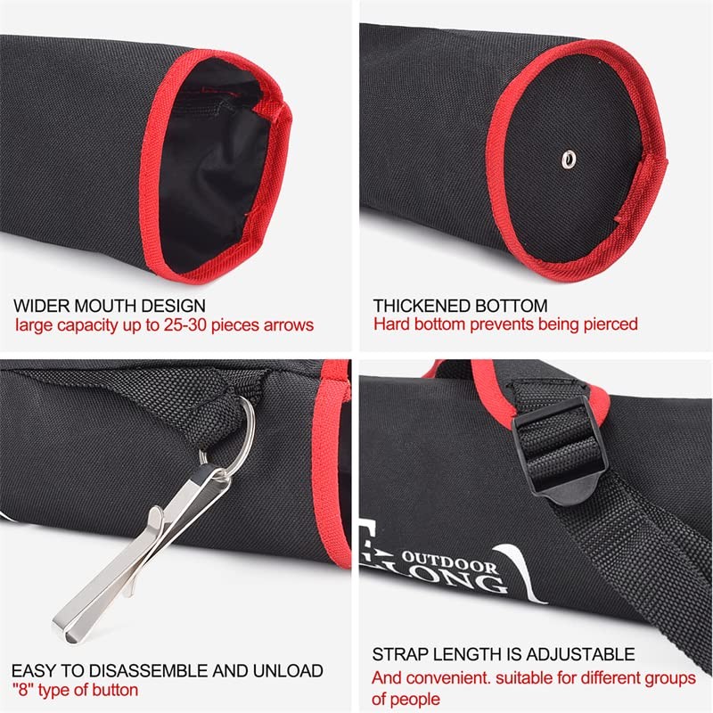 NIKA ARCHERY Archery Quiver for Arrows Arrow Quiver Side Quiver