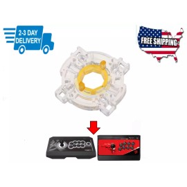 Unbranded Octagonal Restrictor Gate Plate GT-Y For Sanwa JLF Joystick Fightstick Arcade