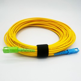 Amazinnov Fiber Optic Cable 0.5m for Freebox Pop Ultra Revolution - Simplex Single-Mode SC-APC to SC-UPC