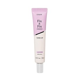 ETUDE Fix & Fix Tone Up Primer Lavender/Makeup Base/Purple/Purple/Niacinamide 1.0 pcs
