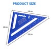 Aluminium Triangle Ruler, Metric Imperial Triangle Ruler, Carpenter's Square, Triangle