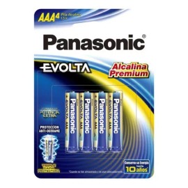 Panasonic Pilas AAA Alcalinas Premium Evolta C/4 Blíster De 4 Pilas