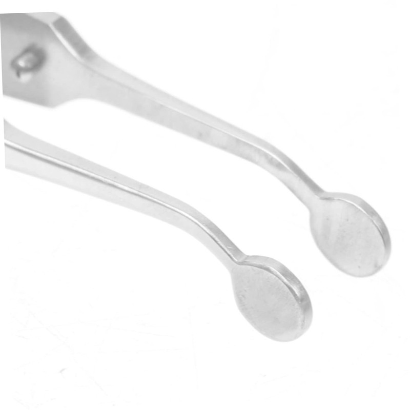 FOMIYES 5pcs Meibomian Gland Expressor Stainless Steel Tweezers for Eyelid