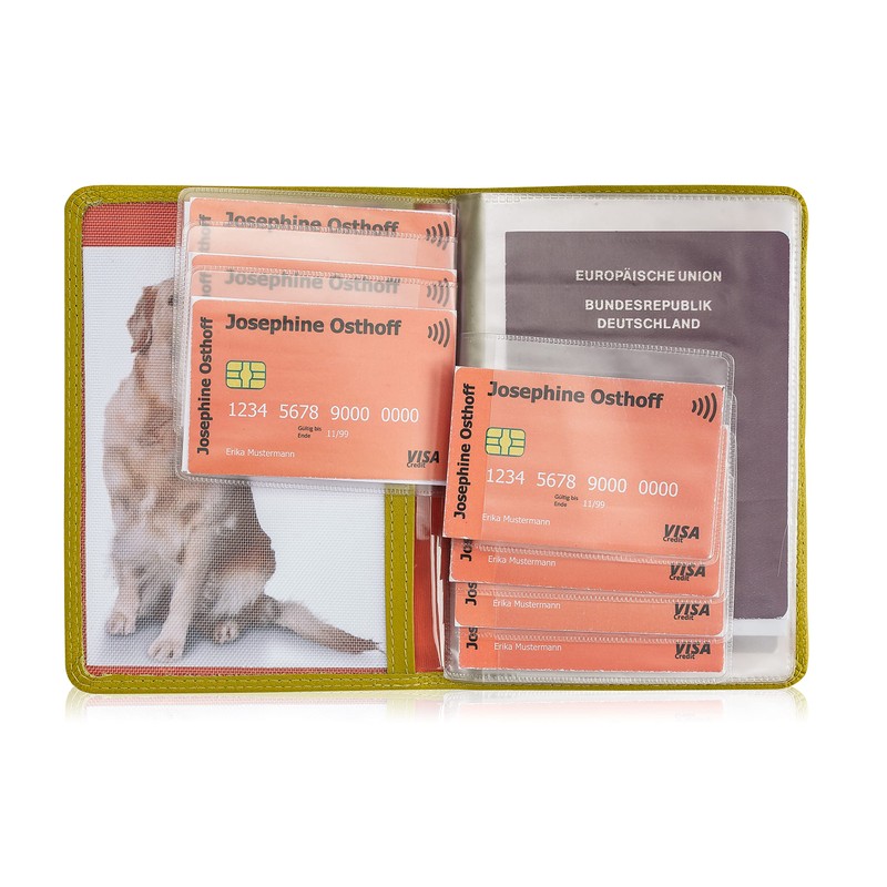 Josephine Osthoff Handtaschen-Manufaktur SOS Large Leather ID Holder DIN A6