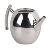 Stainless Steel Teapot, 1.5 L Stainless Steel Kettle/Teapot with Filter,