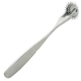 Stainless Steel Nerve Wheel Deluxe Needle Wheel Painwheel with 3 Rollers
